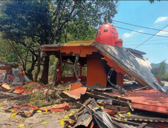 393 Meitei temples and shrines destroyed & burnt by Kuki militants [ Manipur, India ]