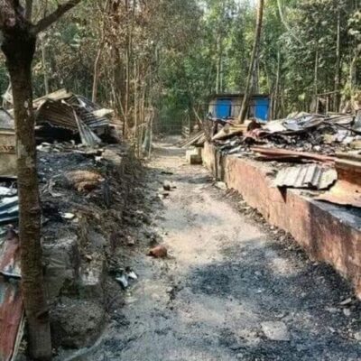Arson Attack Devastates Hindu Homes [Pirojpur, Bangladesh]
