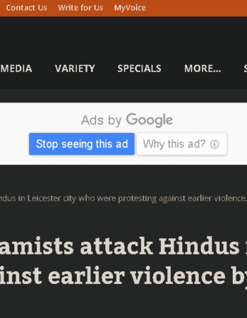 Hindus attacked by radicalized Islamists in Leicester; police stand as mute spectators [ Leicester , United Kingdom]