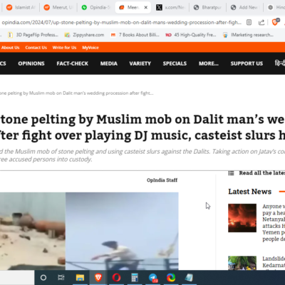 Muslim Mob Attacks Dalit Wedding Procession Over DJ Music Dispute [Rasulpur Rohta, Uttar Pradesh]