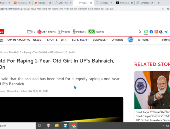 1-Year-Old Sexually Assaulted by Islamist Doctor [Nanpara, Uttar Pradesh]