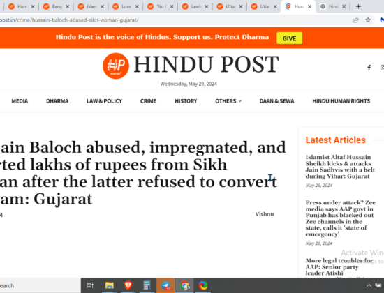 Sikh Woman Accuses Hussain Baloch of Abuse, Forced Conversions, and Extortion [Kutch, Gujarat]